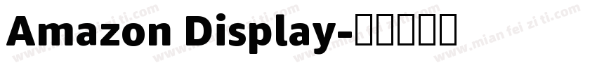 Amazon Display字体转换